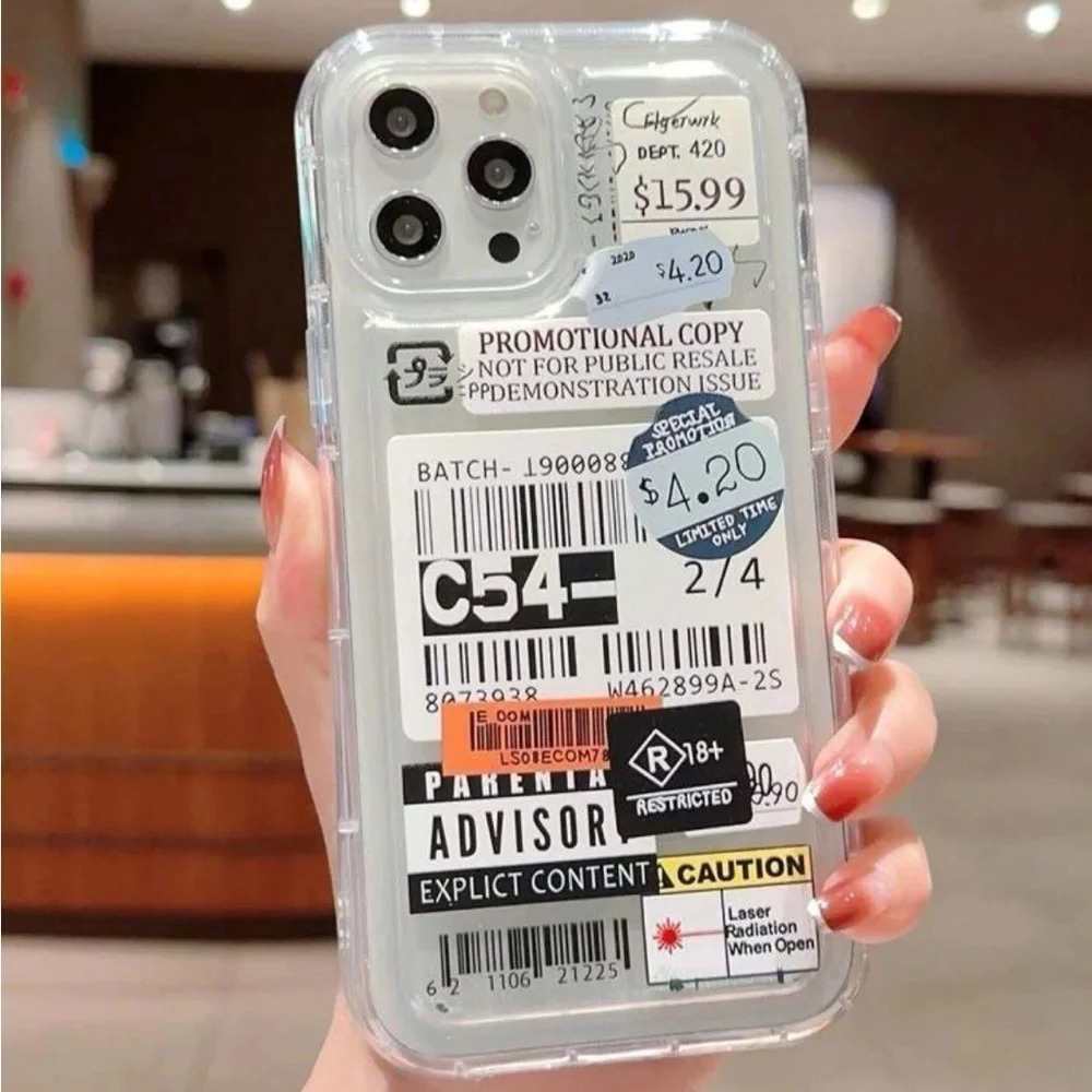 ⚠️Clearance iPhone 14/Pro/Pro Max Patchwork Sticker Phone Case